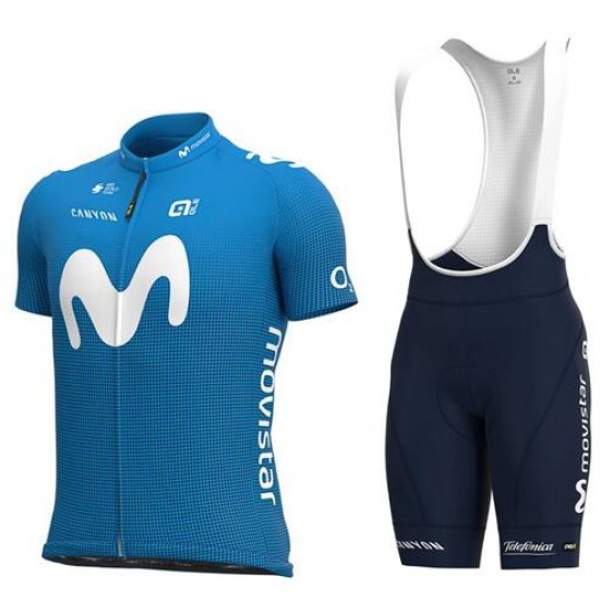 Fahrradbekleidung Radsport 2020 Movistar Radbekleidung Satz Trikot Kurzarm+Trägerhosen Se Radtrikot Kaufen Fahrradbekleidung Radsport 2020 Movistar Radbekleidung Satz Trikot Kurzarm+Trägerhosen Se Radtrikot Kaufen
