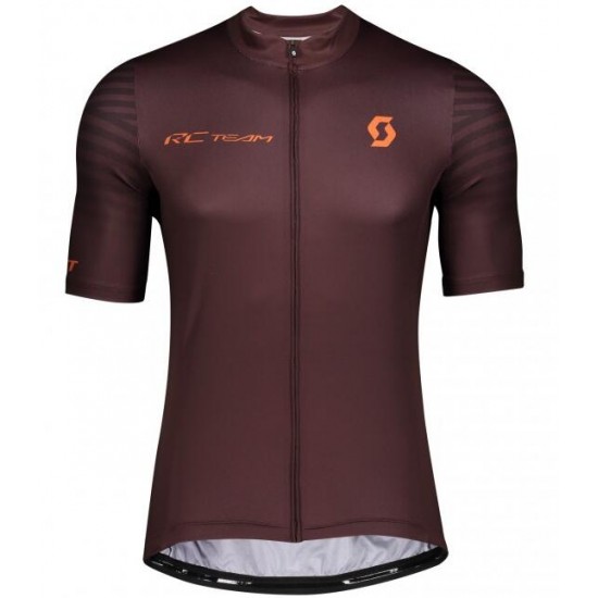 Fahrradbekleidung Radsport 2020 SCOTT RC TEAM 10 Trikot Kurzarm Outlet marrone Radtrikot Kaufen