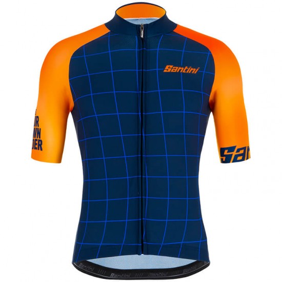 Fahrradbekleidung Radsport 2020 TOUR DOWN UNDER Trikot Kurzarm Outlet blau Radtrikot Kaufen