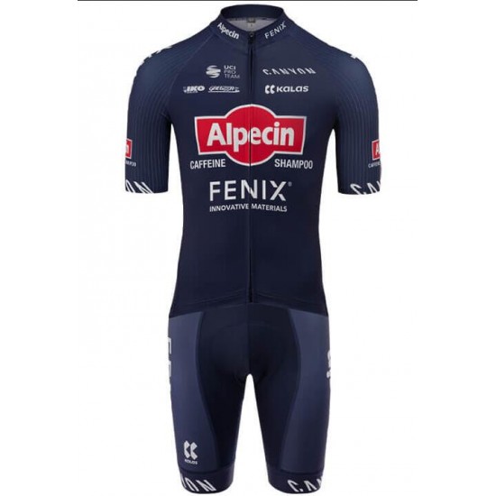 Fahrradbekleidung Radsport 2020 Alpecin Fenix Radbekleidung Satz Trikot Kurzarm+Trägerhosen Set Outl Radtrikot Kaufen