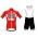 Fahrradbekleidung Radsport 2020 Lotto Soudal TdF Radbekleidung Satz Trikot Kurzarm+Trägerhosen Set Outlet rot We Radtrikot Kaufen