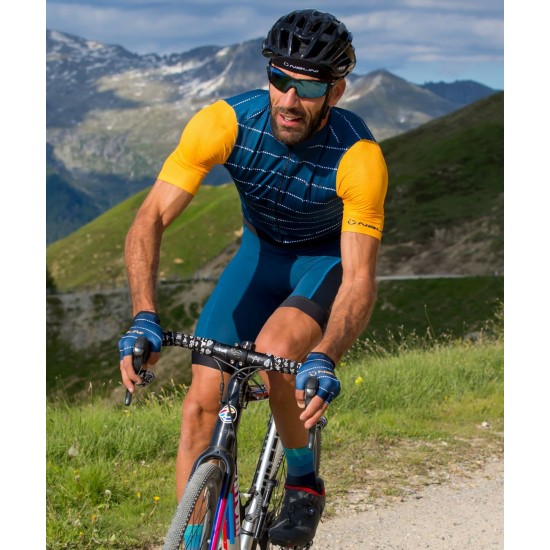Respect Jersey Radtrikot kurzarm blau Respect Jersey Radtrikot kurzarm blau