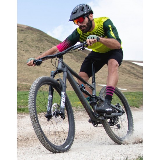 New Hill MTB Trikot kurzarm gelbgrün New Hill MTB Trikot kurzarm gelbgrün