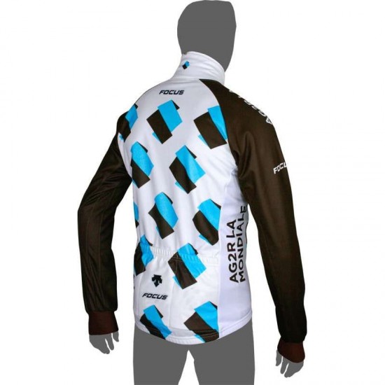 AG2R LA MONDIALE 2015 Fahrrad Winterjacke-Radsport-Profi-Team AG2R LA MONDIALE 2015 Fahrrad Winterjacke-Radsport-Profi-Team