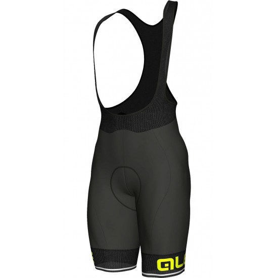 ALE CORSA Trägerhose kurz schwarz/neongelb ALE CORSA Trägerhose kurz schwarz/neongelb