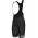Übergröße ALE CORSA Trägerhose kurz schwarz/weiß
