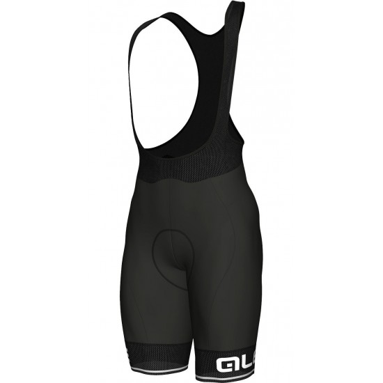Übergröße ALE CORSA Trägerhose kurz schwarz/weiß