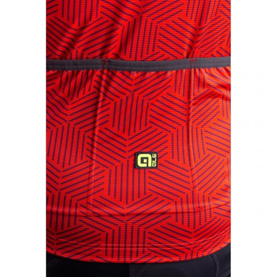 ALE CROSS Radtrikot kurzarm rot ALE CROSS Radtrikot kurzarm rot