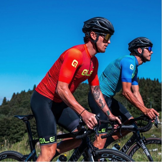 ALE CROSS Radtrikot kurzarm rot ALE CROSS Radtrikot kurzarm rot