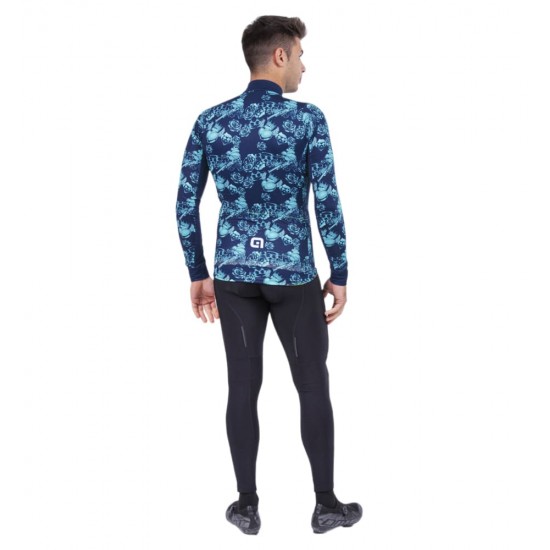 ALE LAS VEGAS Radtrikot langarm blau ALE LAS VEGAS Radtrikot langarm blau