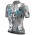 ALE SKULL Radtrikot kurzarm grau