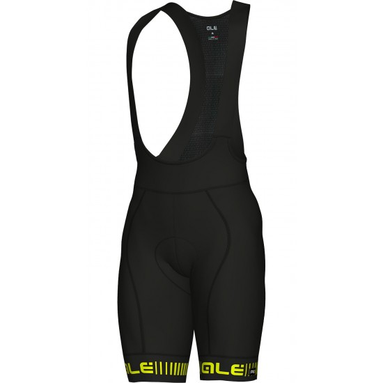 ALE STRADA Trägerhose kurz schwarz/gelb ALE STRADA Trägerhose kurz schwarz/gelb