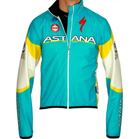 ASTANA 2012 Fahrrad Winterjacke-Radsport-Profi-Team ASTANA 2012 Fahrrad Winterjacke-Radsport-Profi-Team