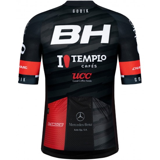 BH TEMPLO CAFÉS UCC 2021 Radtrikot kurzarm-Radsport-Profi-Team BH TEMPLO CAFÉS UCC 2021 Radtrikot kurzarm-Radsport-Profi-Team