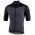 MURATA gefüttertes Radtrikot kurzarm anthrazit/schwarz