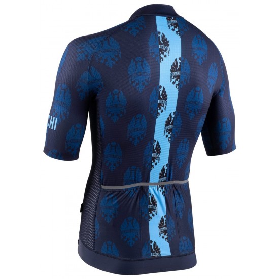 RONCACCIO Radtrikot kurzarm blau RONCACCIO Radtrikot kurzarm blau
