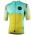 TIRANO Radtrikot kurzarm gelb/celeste