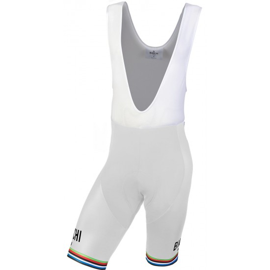 Radsport-Trägerhose VICTORY-Campione del Mondo weiß Radsport-Trägerhose VICTORY-Campione del Mondo weiß