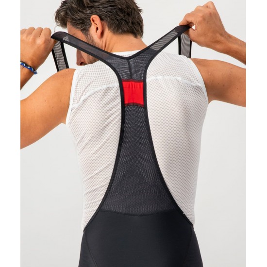 COMPETIZIONE Trägerhose kurz schwarz COMPETIZIONE Trägerhose kurz schwarz