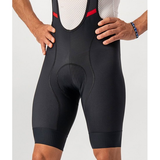 COMPETIZIONE Trägerhose kurz schwarz COMPETIZIONE Trägerhose kurz schwarz
