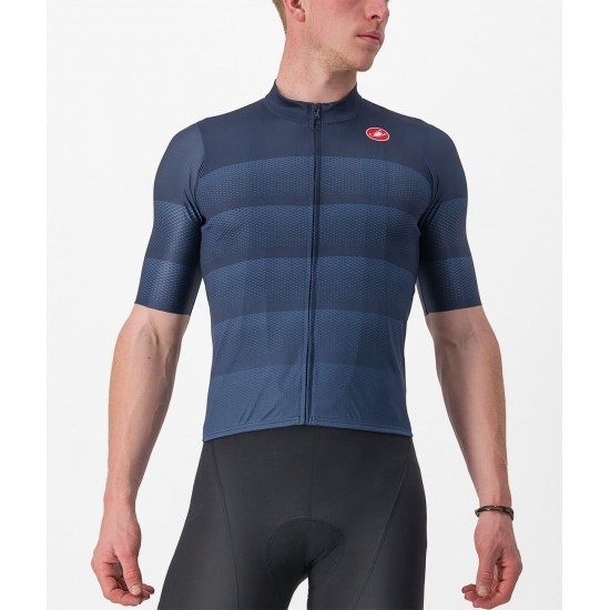 LIVELLI+COMPETIZIONE Radsport-Set (Kurzarmtrikot+Trägerhose) blau LIVELLI+COMPETIZIONE Radsport-Set (Kurzarmtrikot+Trägerhose) blau