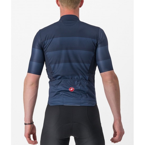LIVELLI+COMPETIZIONE Radsport-Set (Kurzarmtrikot+Trägerhose) blau LIVELLI+COMPETIZIONE Radsport-Set (Kurzarmtrikot+Trägerhose) blau