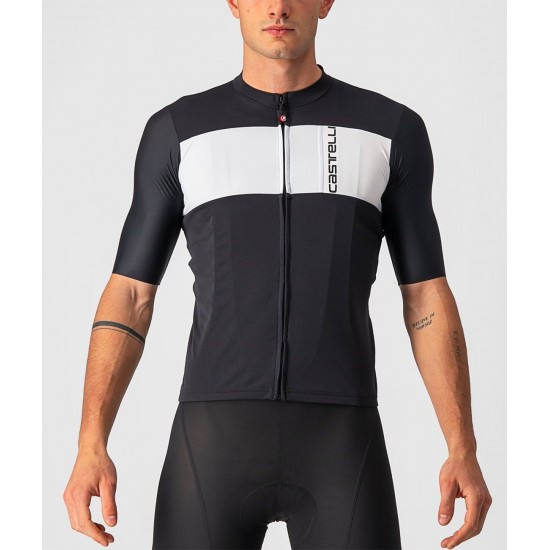 PROLOGO 7 Radtrikot kurzarm schwarz/weiß PROLOGO 7 Radtrikot kurzarm schwarz/weiß