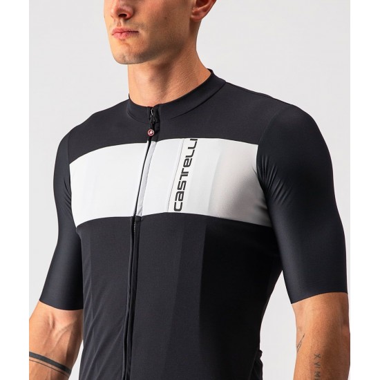 PROLOGO 7 Radtrikot kurzarm schwarz/weiß PROLOGO 7 Radtrikot kurzarm schwarz/weiß
