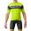 SCORPIONE 3+COMPETIZIONE KIT Radsport-Set (Kurzarmtrikot+Trägerhose) neon-gelbgrün/schwarz