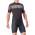 SCORPIONE 3+COMPETIZIONE KIT Radsport-Set (Kurzarmtrikot+Trägerhose) schwarz/grau