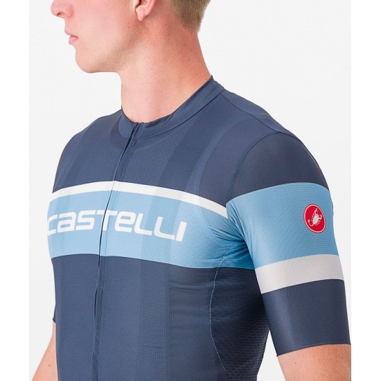 SCORPIONE 3+COMPETIZIONE KIT Radsport-Set (Kurzarmtrikot+Trägerhose) blau SCORPIONE 3+COMPETIZIONE KIT Radsport-Set (Kurzarmtrikot+Trägerhose) blau