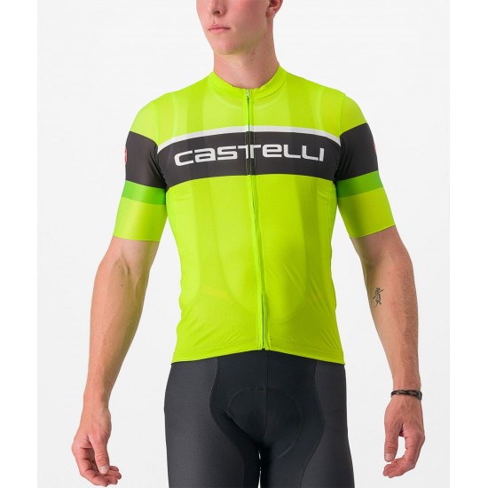 SCORPIONE 3+COMPETIZIONE KIT Radsport-Set (Kurzarmtrikot+Trägerhose) neon-gelbgrün/schwarz SCORPIONE 3+COMPETIZIONE KIT Radsport-Set (Kurzarmtrikot+Trägerhose) neon-gelbgrün/schwarz