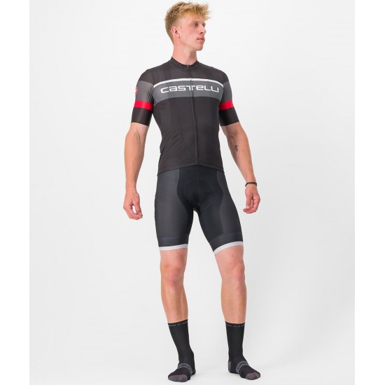 SCORPIONE 3 Radtrikot kurzarm schwarz/grau SCORPIONE 3 Radtrikot kurzarm schwarz/grau