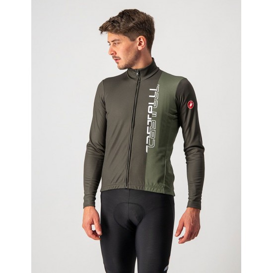 TRAGUARDO Radtrikot langarm grün