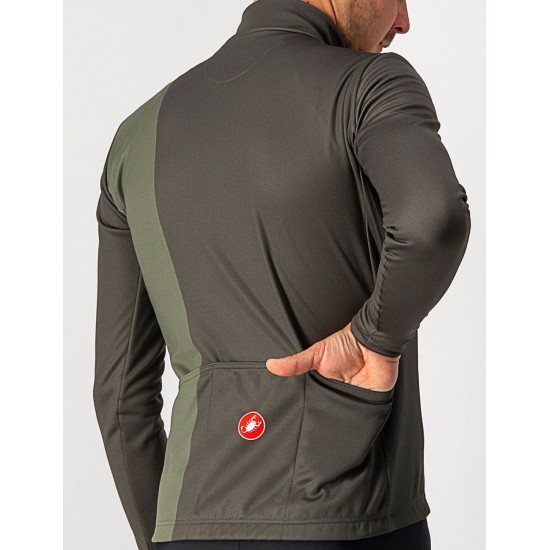 TRAGUARDO Radtrikot langarm grün TRAGUARDO Radtrikot langarm grün