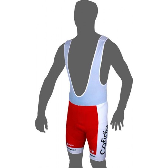 COFIDIS 2015 Trägerhose Radsport-Profi-Team COFIDIS 2015 Trägerhose Radsport-Profi-Team