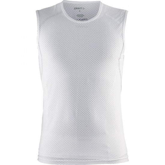 Stay Cool Mesh Superlight SL Netzunterhemd weiß