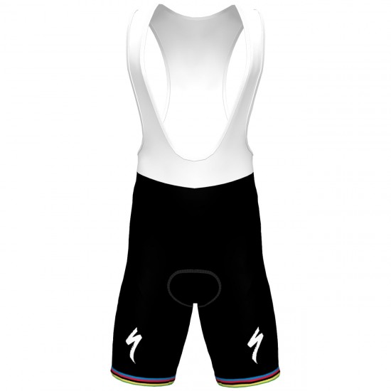 Deceuninck-Quick-Step 2021 Straßenrad Weltmeister Trägerhose-Radsport-Profi-Team Deceuninck-Quick-Step 2021 Straßenrad Weltmeister Trägerhose-Radsport-Profi-Team