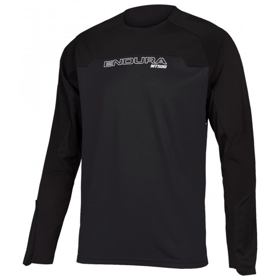 MT500 BURNER Radtrikot langarm MTB/Freeride schwarz