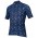 Supercraft Radtrikot kurzarm blau