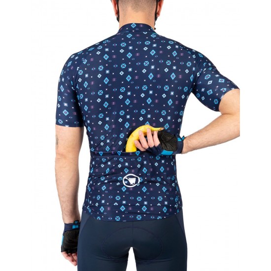 Supercraft Radtrikot kurzarm blau Supercraft Radtrikot kurzarm blau