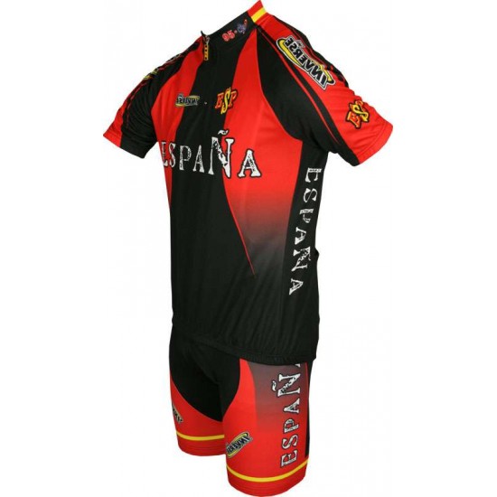 ESPAÑA 2012 Radsport-Profi-Team-Kurzarmtrikot mit kurzem Reißverschluss ESPAÑA 2012 Radsport-Profi-Team-Kurzarmtrikot mit kurzem Reißverschluss