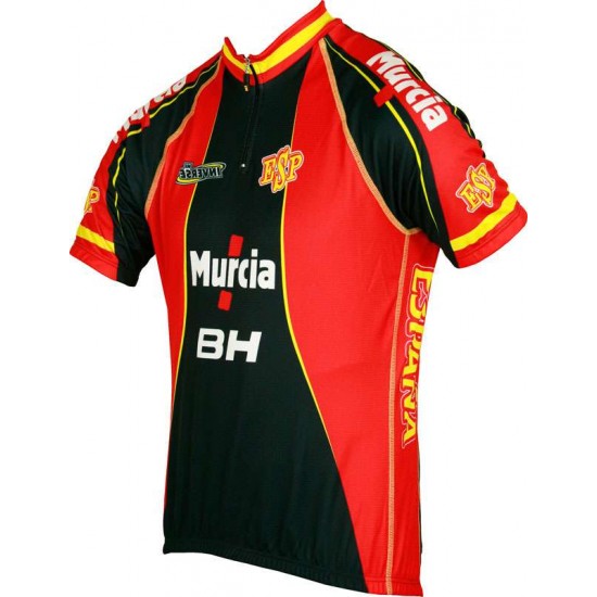 ESPAÑA 2012 Radsport-Profi-Team-Kurzarmtrikot mit kurzem Reißverschluss ESPAÑA 2012 Radsport-Profi-Team-Kurzarmtrikot mit kurzem Reißverschluss