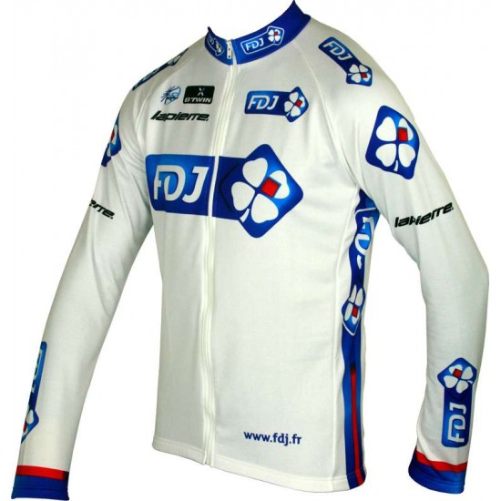 FRANCAISE DES JEUX (FDJ) 2013 Langarmtrikot-Radsport-Profi-Team FRANCAISE DES JEUX (FDJ) 2013 Langarmtrikot-Radsport-Profi-Team