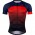 ASCENT Aero Radtrikot kurzarm blau/rot