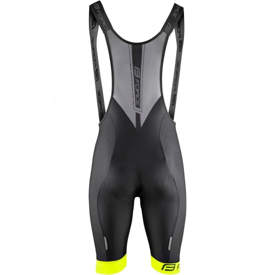B51 Trägerhose kurz schwarz/neongelb B51 Trägerhose kurz schwarz/neongelb