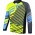 DOWNHILL Radtrikot langarm MTB/Freeride neongelb