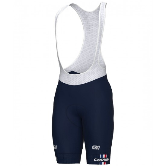Frankreich 2023 Set (Radtrikot langer RV+Trägerhose)-ALE Radsport-Profi-Team Frankreich 2023 Set (Radtrikot langer RV+Trägerhose)-ALE Radsport-Profi-Team