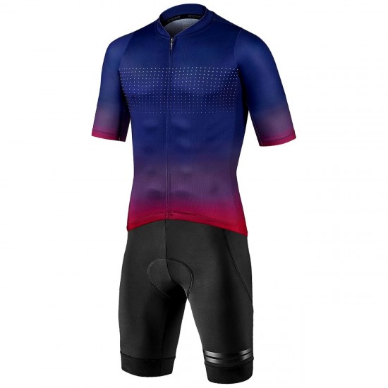 PODIUM Radtrikot kurzarm blau PODIUM Radtrikot kurzarm blau