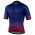 PODIUM Radtrikot kurzarm blau